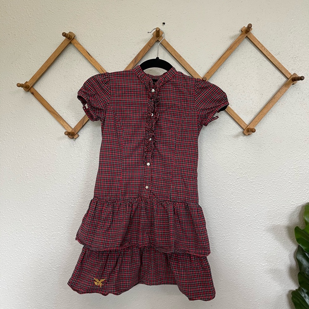 American Living Girls Plaid Dress